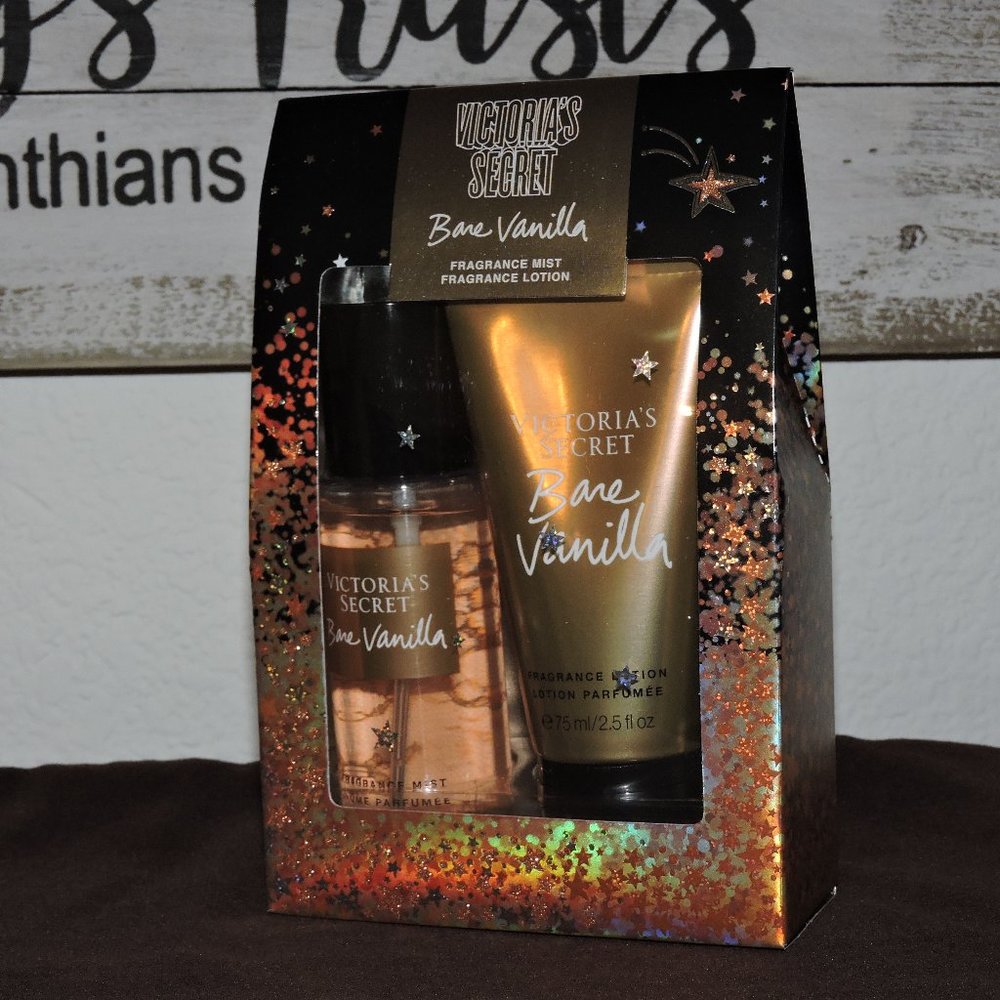 NWT VS Bare Vanilla Fragrance Mist and Lotion
